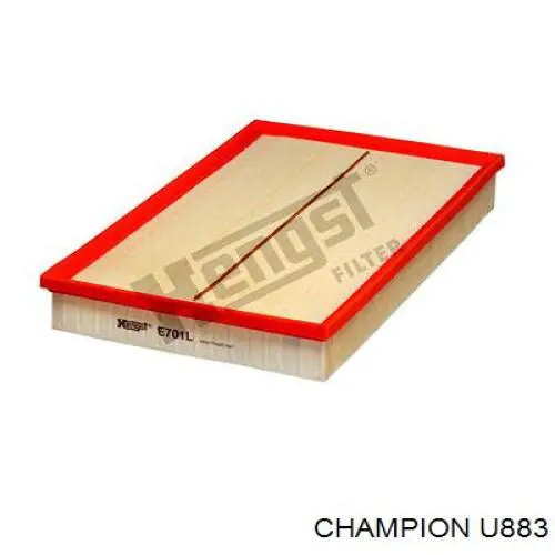 U883 Champion filtro de aire