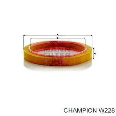 W228 Champion filtro de aire