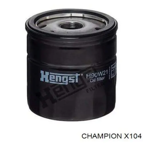 X104 Champion filtro de aceite