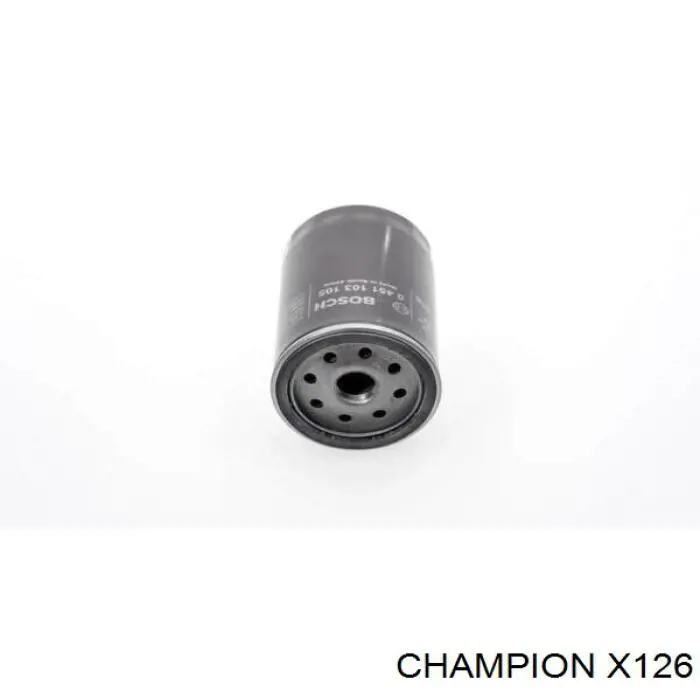 X126 Champion filtro de aceite