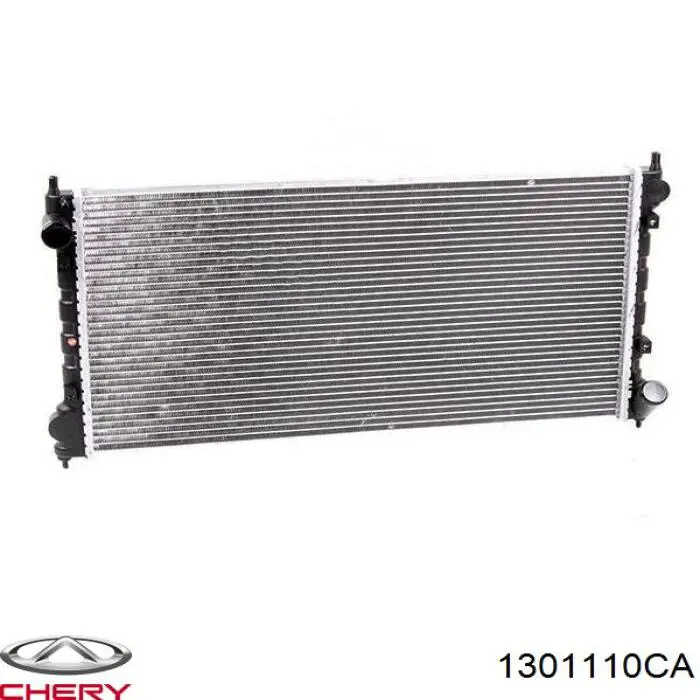 1301110CA Chery radiador refrigeración del motor