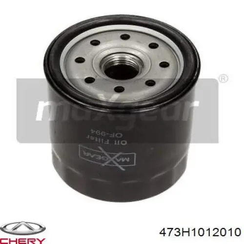 Filtro de aceite 473H1012010 Chery