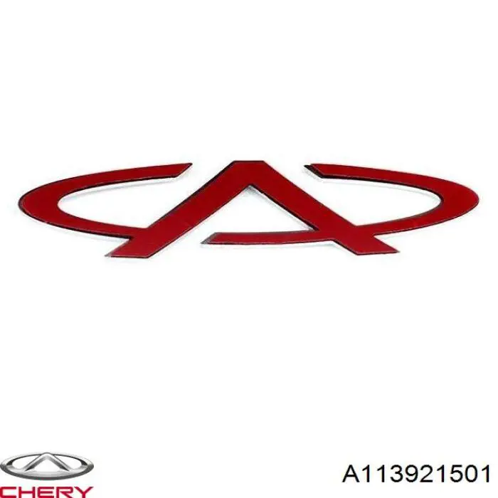 A11-3921501 Chery emblema de parachoques delantero
