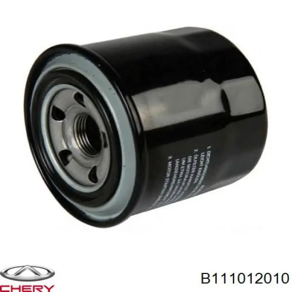 Comprar B111012010 Chery Filtros de aceite