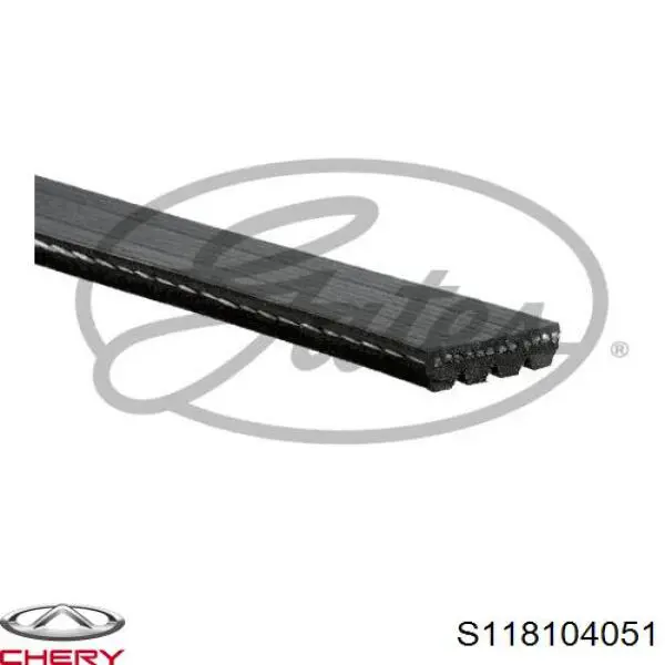 Correa de transmisión trapezoidal Chery S118104051 precio, desde 6,23 EUR