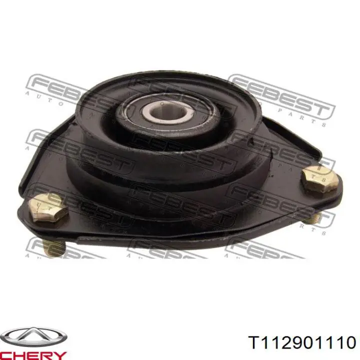 T112901110 Chery soporte amortiguador delantero