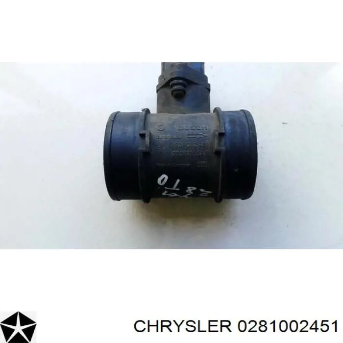 Medidor de flujo de aire Chrysler 0281002451 precio, desde 39,63 EUR