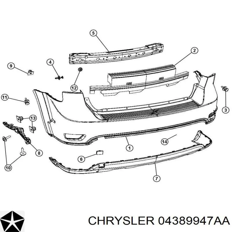 Comprar K04389947AA Fiat/Alfa/Lancia 