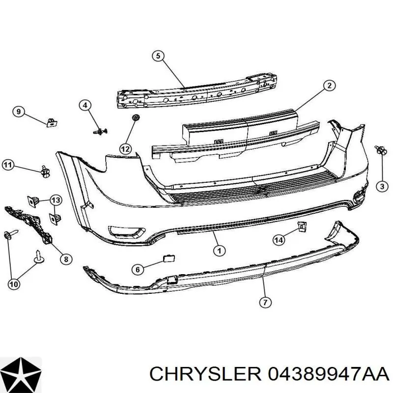 K04389947AA Fiat/Alfa/Lancia 