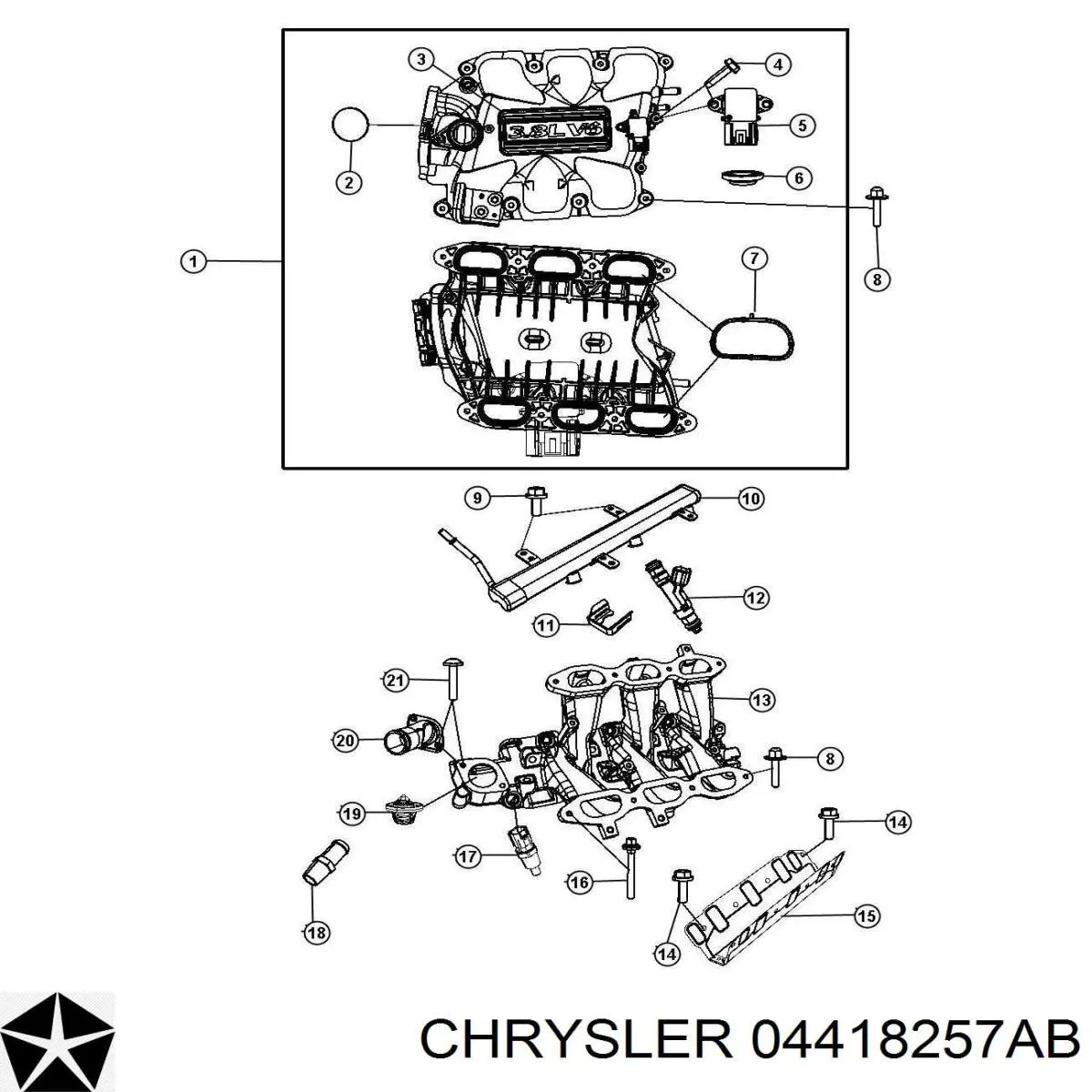 04418257AB Chrysler