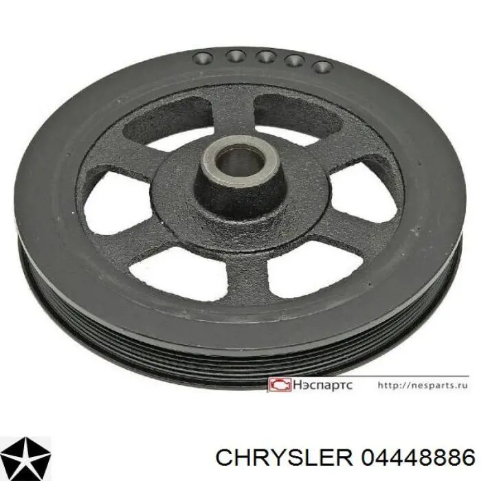 Polea del cigüeñal Chrysler 04448886 precio, desde 66,62 EUR
