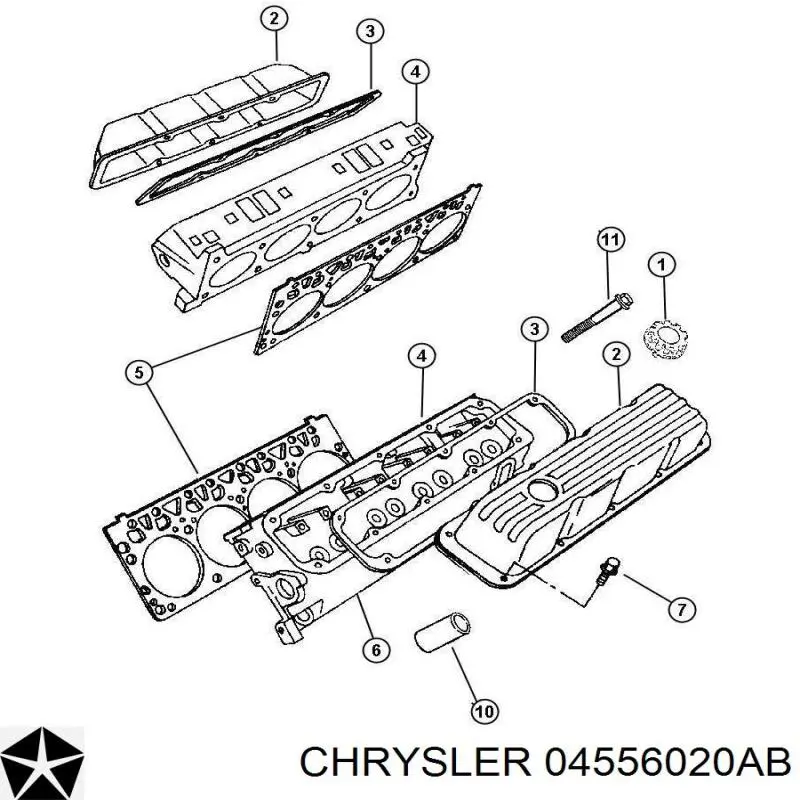 04556020AB Chrysler