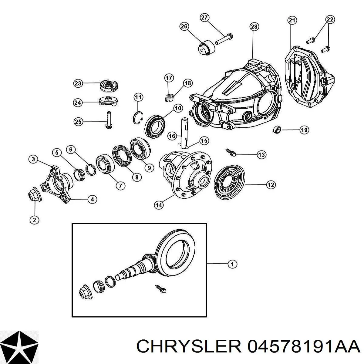 K04578191AA Fiat/Alfa/Lancia