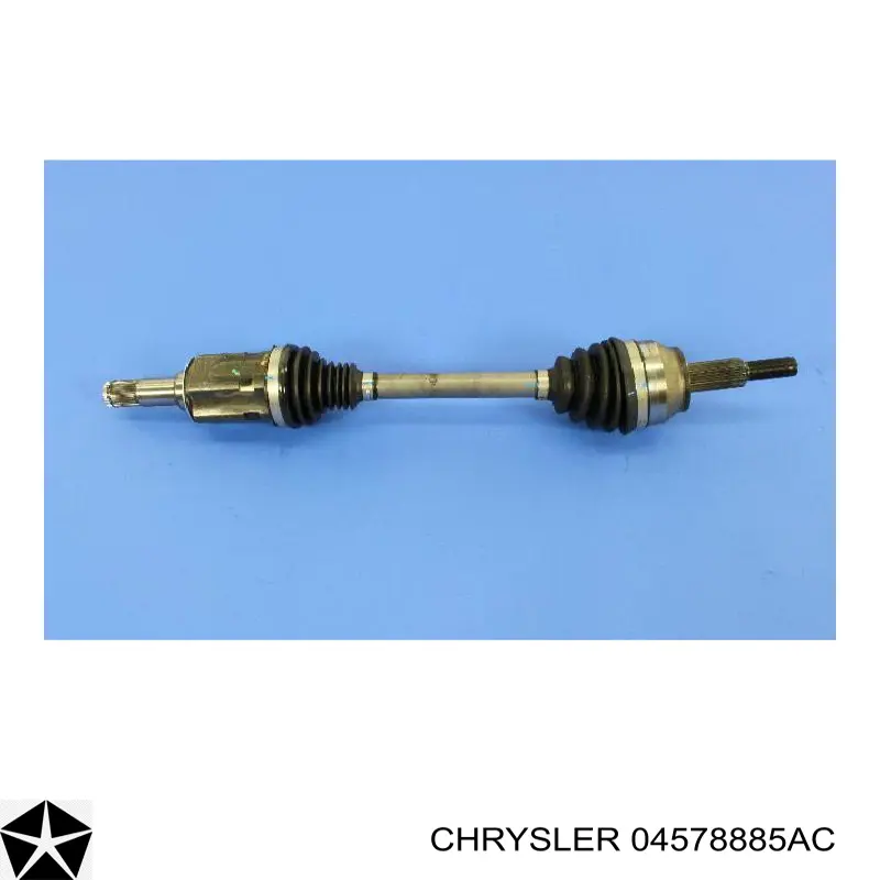 04578885AC Chrysler árbol de transmisión delantero izquierdo