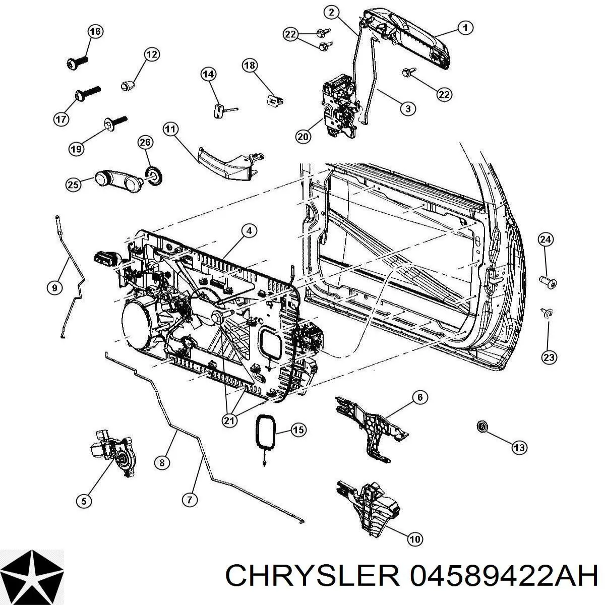 K04589422AG Fiat/Alfa/Lancia