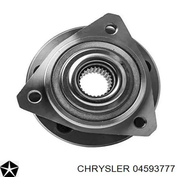 04593777 Chrysler cubo de rueda delantero