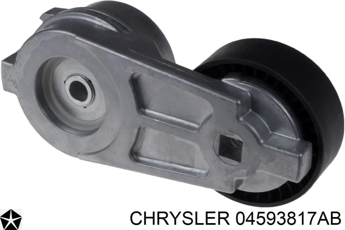 04593817AB Chrysler tensor de correa, correa poli v