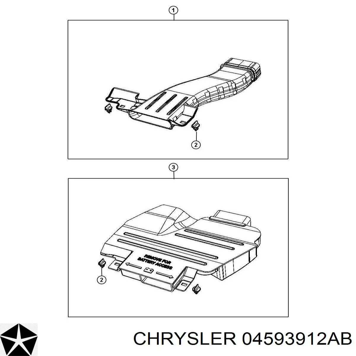 4891630AB Chrysler