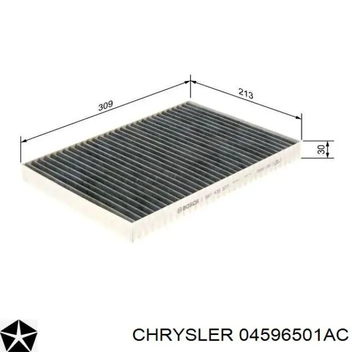 04596501AC Chrysler filtro habitáculo