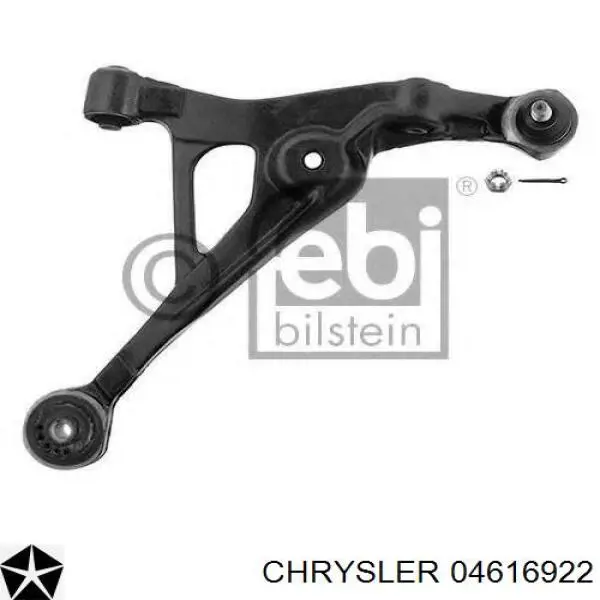 04616922 Chrysler barra oscilante, suspensión de ruedas delantera, inferior derecha