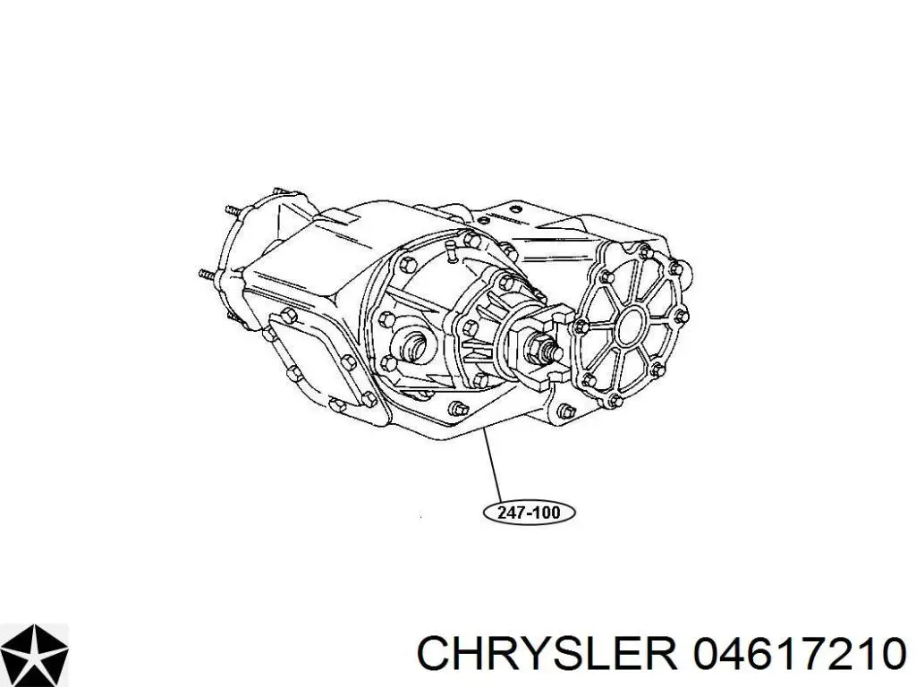 04617210 Chrysler solenoide de transmision automatica