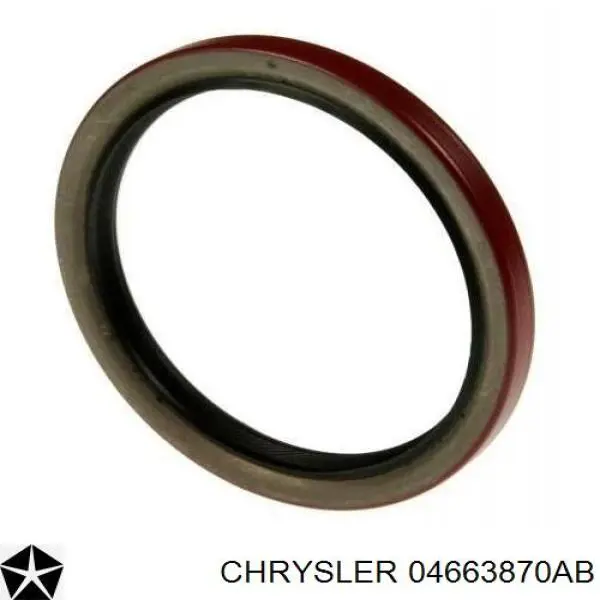 04663870AB Chrysler anillo retén, cigüeñal