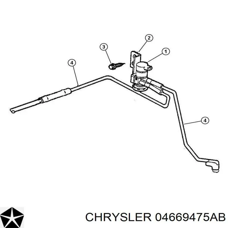 Válvula solenoide de control de presión de sobrealimentación Chrysler 04669475AB precio, desde 39,20 EUR