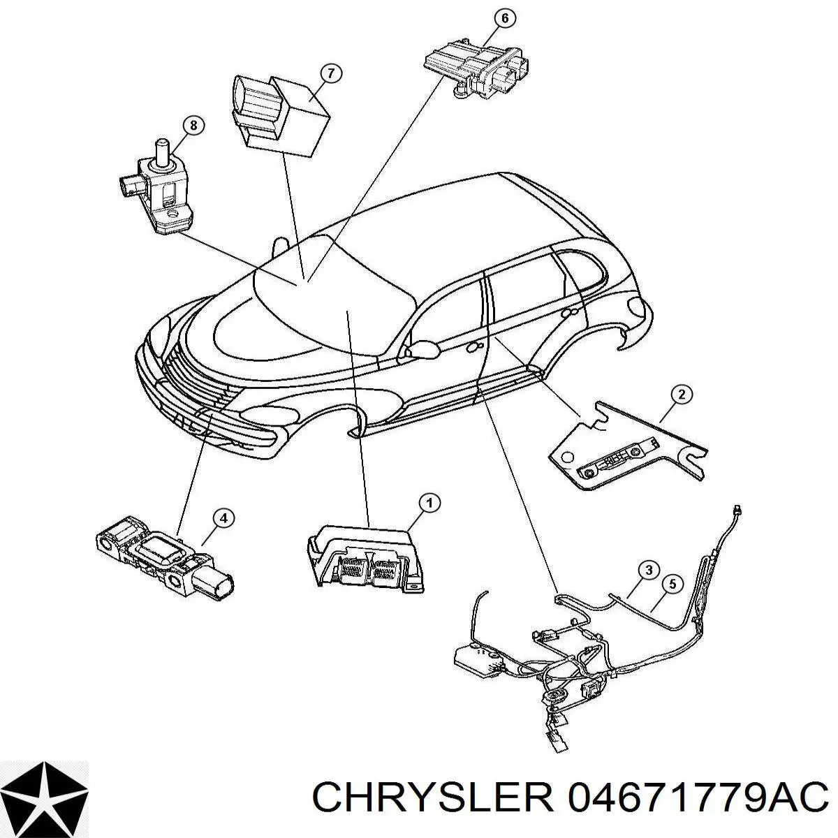 K04671779AC Fiat/Alfa/Lancia