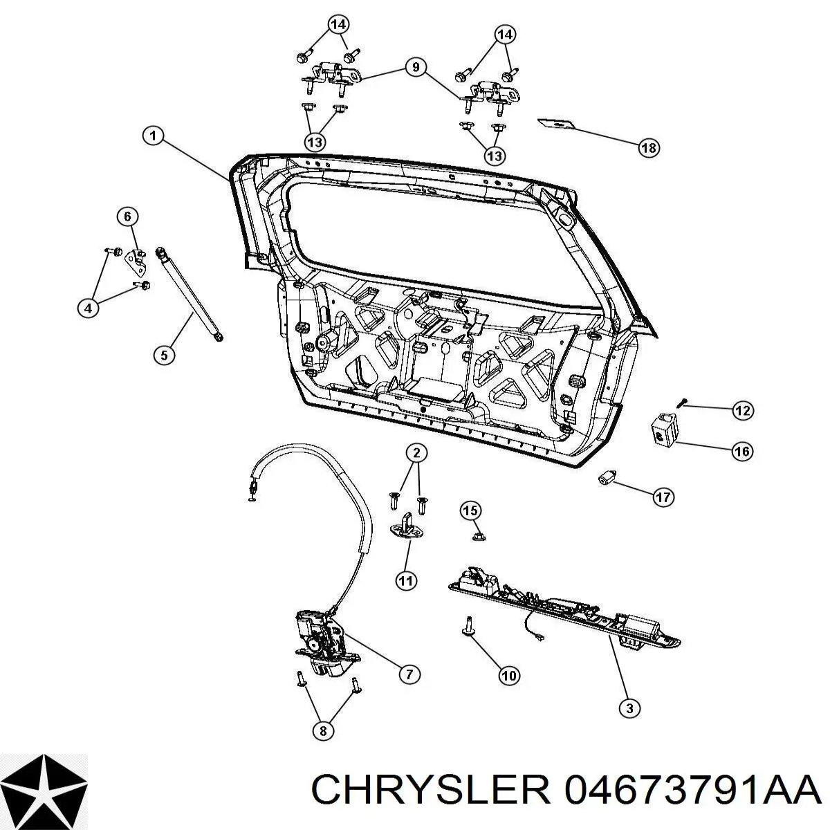  Chrysler 4673791AA precio, desde 11,90 EUR