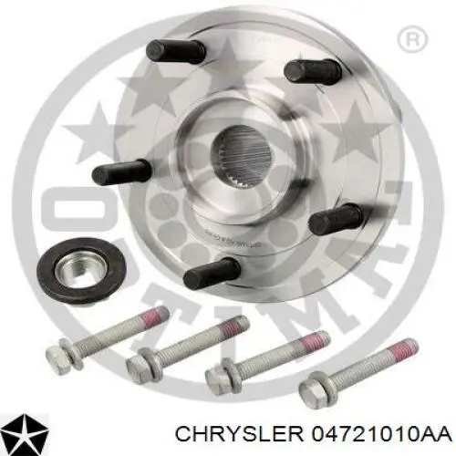 04721010AA Chrysler cubo de rueda delantero