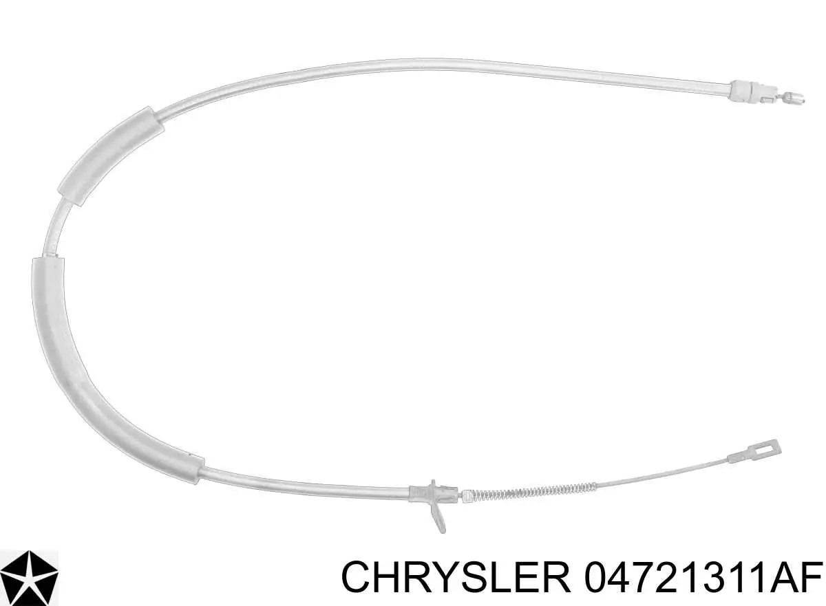 04721311AF Chrysler cable de freno de mano trasero izquierdo