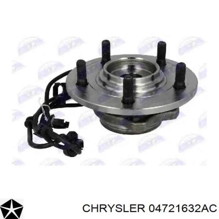 04721632AC Chrysler cubo de rueda trasero