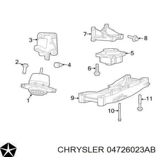 K04726023AB Fiat/Alfa/Lancia