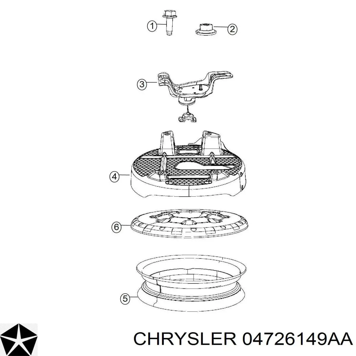 K04726149AA Fiat/Alfa/Lancia