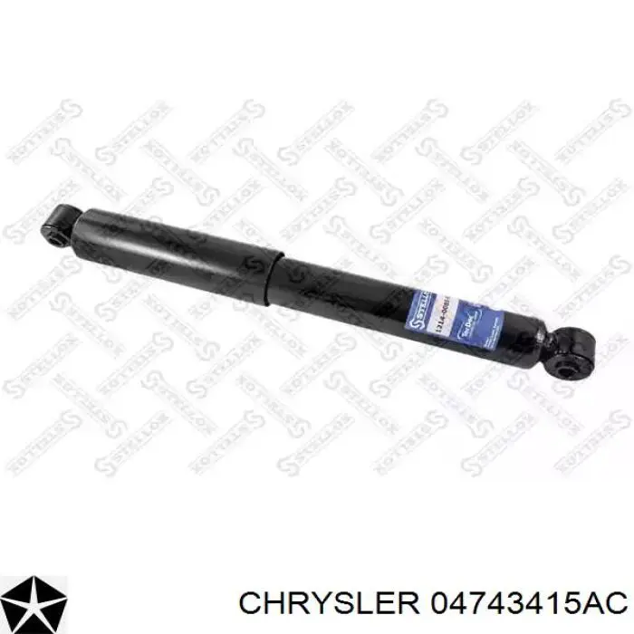 Amortiguador trasero Chrysler 04743415AC precio, desde 106,93 EUR