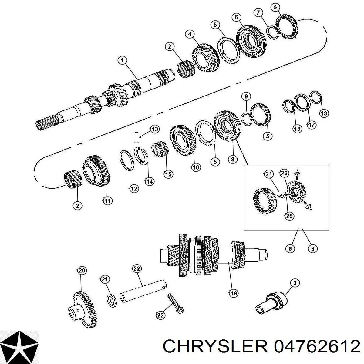 04762612 Chrysler