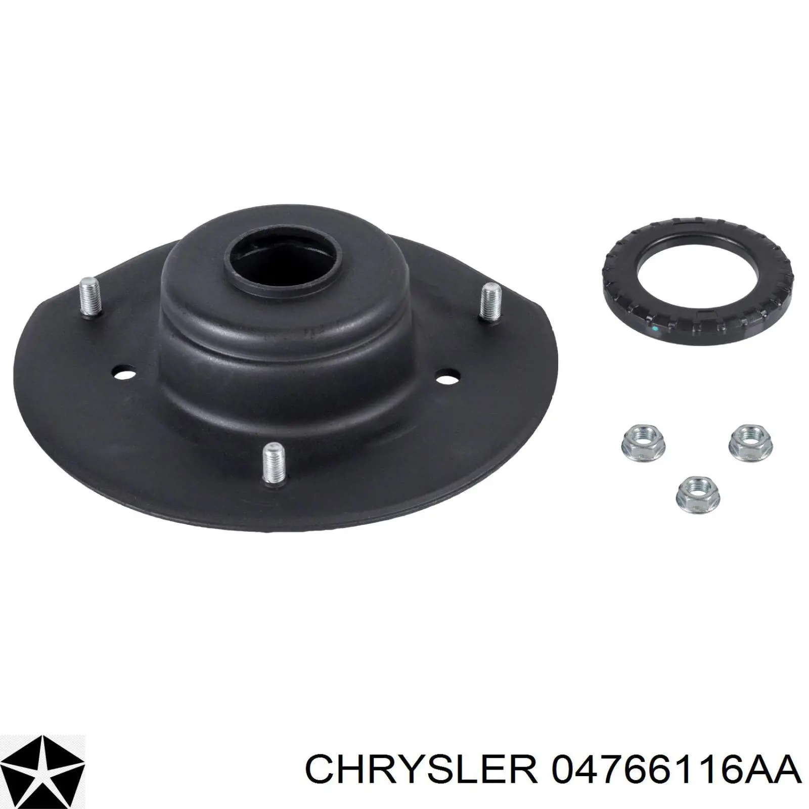 04766116AA Chrysler soporte amortiguador delantero