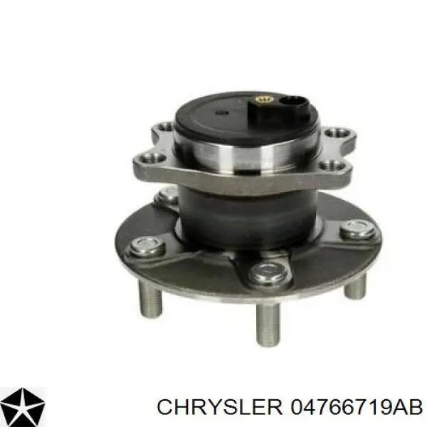 04766719AB Chrysler cubo de rueda trasero