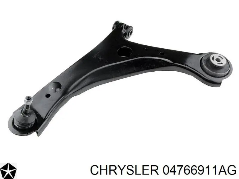 04766911AG Chrysler barra oscilante, suspensión de ruedas delantera, inferior izquierda