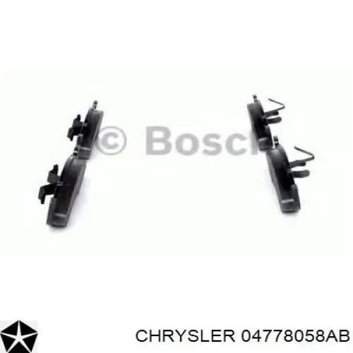 Pastillas de freno delanteras Jeep Grand Cherokee 1 Z