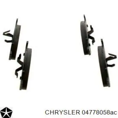 Pastillas de freno delanteras Jeep Grand Cherokee 1 Z