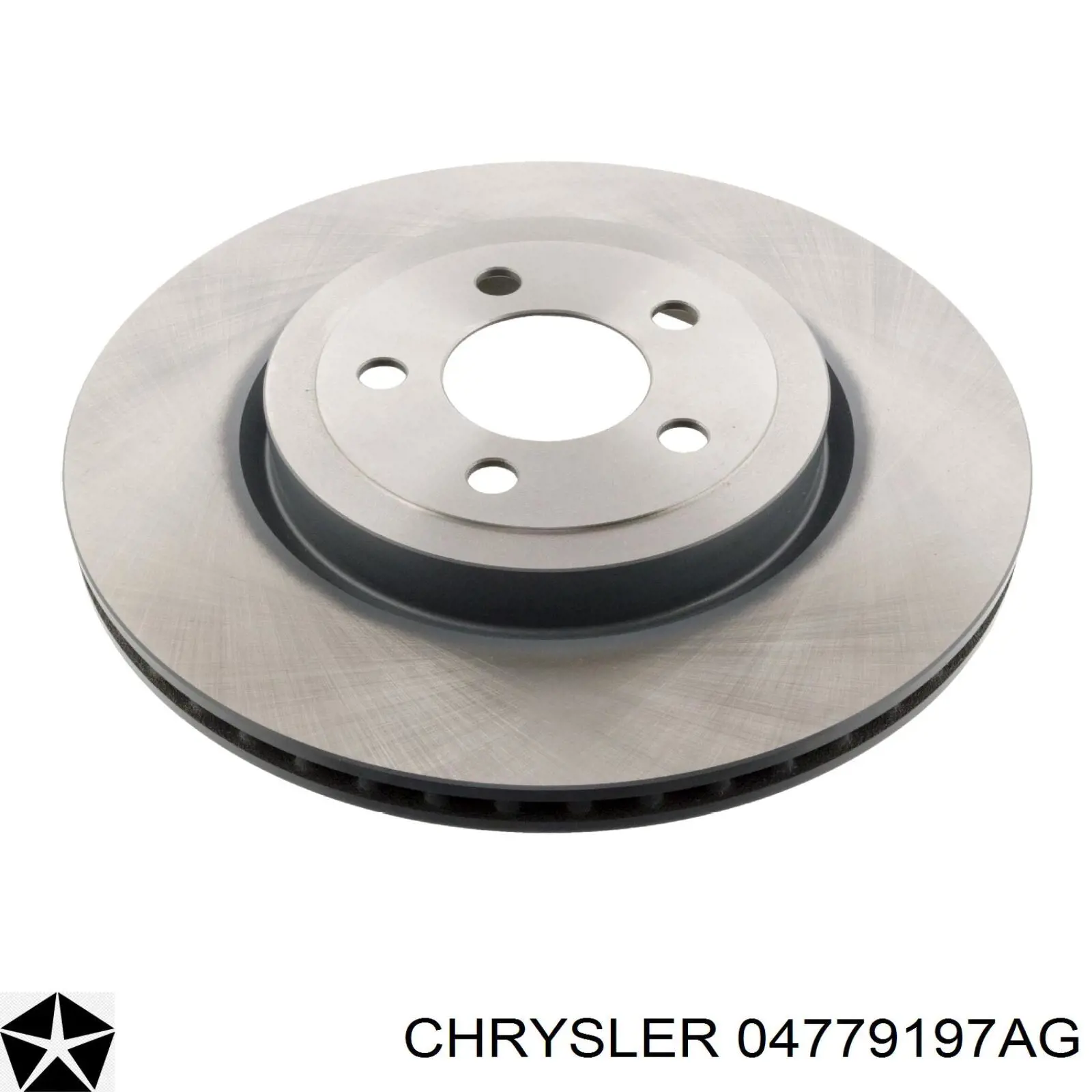 04779197AG Chrysler freno de disco delantero