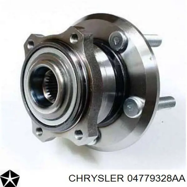 04779328AA Chrysler cubo de rueda delantero