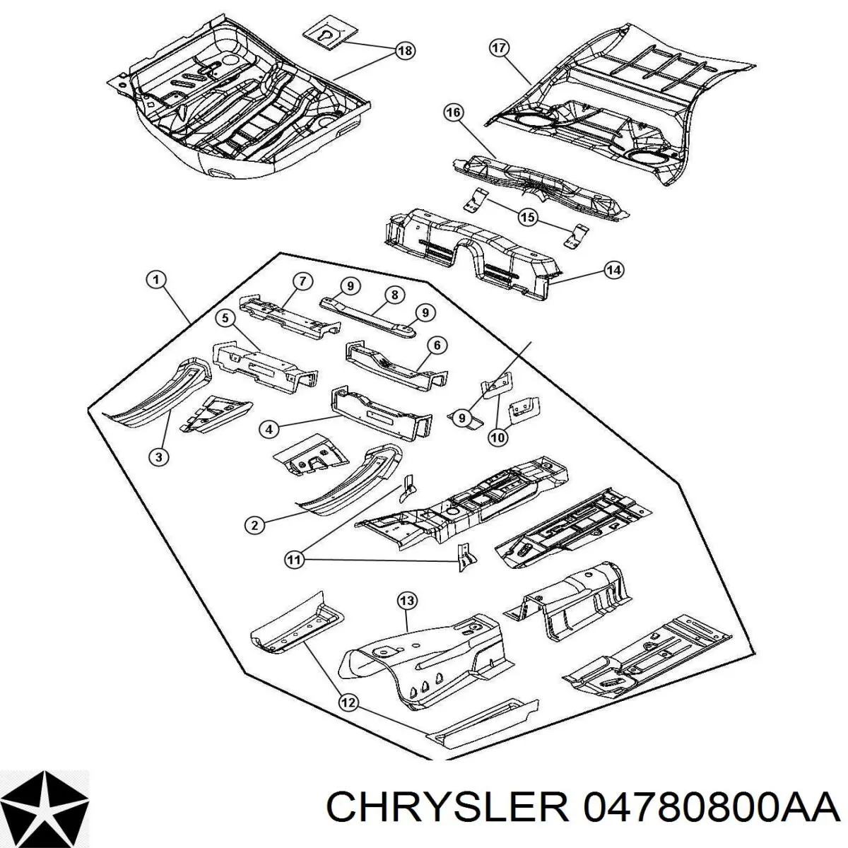 K04780800AA Fiat/Alfa/Lancia