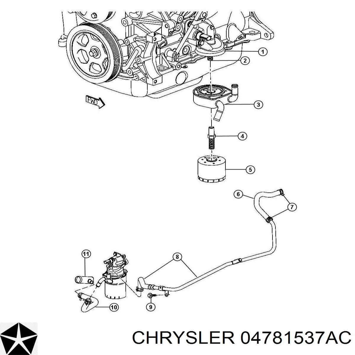 04781537AC Chrysler