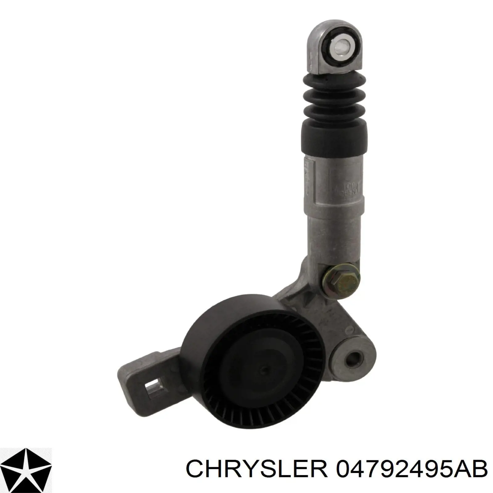 04792495AB Chrysler tensor de correa, correa poli v