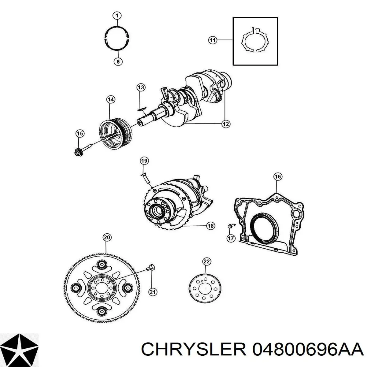 K04800696AA Fiat/Alfa/Lancia