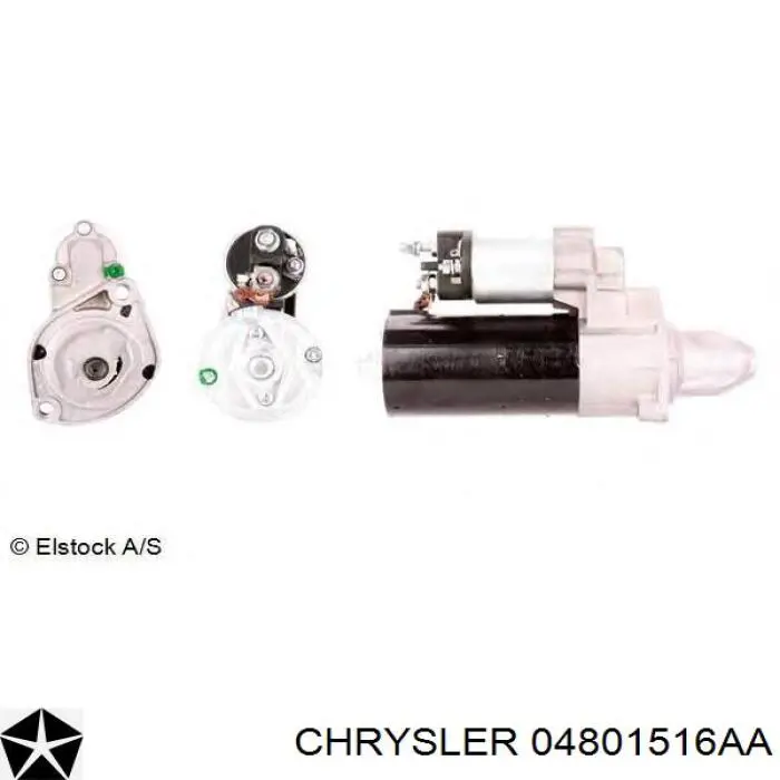 Burro de arranque  Chrysler 04801516AA precio, desde 119,23 EUR