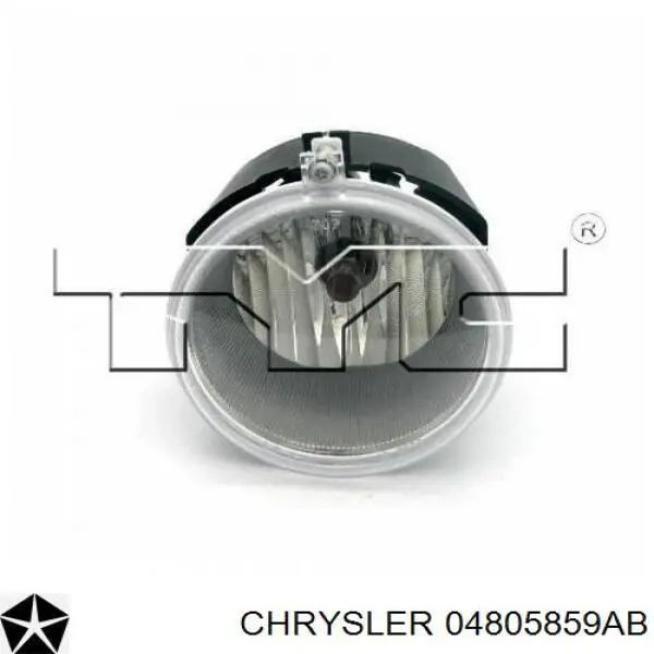 Comprar 04805859AB Chrysler Faro antiniebla universal