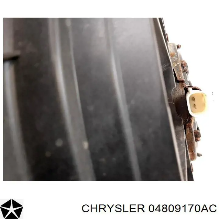 Comprar 04809170AC Chrysler Ventilador de refrigeración completo derecho (motor y hélice)